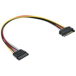 InLine 29651A Internal Power Extension SATA Male/Female 0.3 m