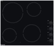 Hotpoint HR620RH Electric Ceramic Hob - Black