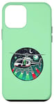 Coque pour iPhone 12 mini Hélicoptère volant extraterrestre