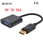 3 en 1 DisplayPort DP vers HDMI DVI VGA adaptateur cable 1080P affichage Port convertisseur connecteur pour PC projecteur ordinateur portable HDTV DP to vga A4385