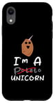 Coque pour iPhone XR Funny Potato I'm A Potato Unicorn Funny Patate Unicorn Memes