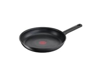 Patelnia Tefal Frying Pan | G2710653 So Recycled | Frying | Diameter 28 Cm | Suitable For Induction Hob | Fixed Handle | Black