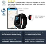 Personal Alarm Watch for Elderly with SOS Alarm, GPS Tracker - CPR Guardian 2