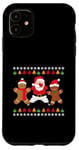 Coque pour iPhone 11 Pull de Noel Homme Dab Pere Noel christmas Drole Noel