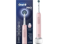 Oral-B Pro 3 Crossaction Rosa Rosa Tannbørste