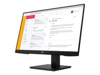 Hp P24h G4 - Led-Skärm - 23.8" - 1920 X 1080 Full Hd (1080P) @ 60 Hz - Ips - 250 Cd/M² - 1000:1 - 5 Ms - Hdmi, Vga, Displayport - Högtalare - Svart - För Hp 250 G9  Elite 600 G9, 800 G9  Elitebook 830 G6  Pro 260 G9, 290 G9  Zbook Firefly 14 G9