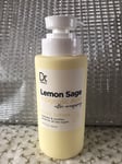 Dr. Wellness Lemon Sage + Glycolic Acid Body Lotion 414ml New