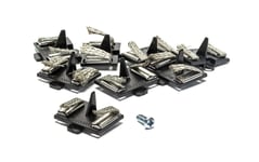 MICRO SCALEXTRIC G8047 SPARE GUIDE PACK OF 8 WITH SCREW GENUINE