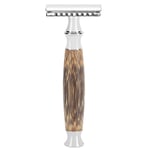 Bamboo Handle Professional Beard Cutter Beard Shaver For Men Body Hair