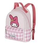 Sanrio My Melody Cute-Small Heady Backpack, Pink, 22 x 25 cm, Capacity 8 L