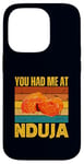 iPhone 14 Pro You Had Me At Nduja Sausage Funny Retro Italian Food Lover Case