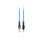 RØDE NTH-Cable for NTH-100 Headphones, 1.2m / 4ft Long, 3.5mm Male to Male High-Quality Audio Cable With ¼-inch Adaptor Included (Blue)