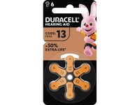 Duracell Easytab 13 Pr48 6Er Blister - 1,45 V - Blisterverpackung (167148)