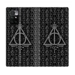 Housse Cuir Portefeuille Pour Xiaomi Redmi 10 Harry Potter Hollows Triangle Noir