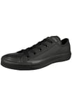 Converse Homme Ct Mono Ox chaussures hommes > chaussure de loisirs basket mode sneakers, Black Monochrome, 39 EU