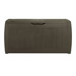 Coffre de rangement ext�rieur 117X45X57Cm R�sine Marron Hollywood Keter 190049