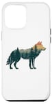 Coque pour iPhone 12 Pro Max Loup Randonnée Chasse Plein Air Camping Forêt Homme Femme Loup