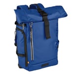 camel active Explore Rolltop Sac à dos pour homme, 26 l, bleu, L, Moderne