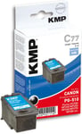 KMP C77 ink cartridge black compatible with Canon PG-510