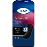 TENA Silhouette Noir Mini Binda för små läckage 18 st