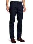 Lee Uniforms Men's Slim Straight Pant, Navy, 38W x 30L