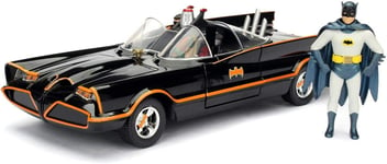 Jada DC Batman Classic TV Series 1966 Batmobile With Figure - 1:24 Collection