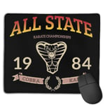Cobra Kai 1984 All State Championships Customized Designs Non-Slip Rubber Base Gaming Mouse Pads for Mac,22cm×18cm， Pc, Computers. Ideal for Working Or Game