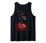 Newfoundland Dog Suit Tank Top