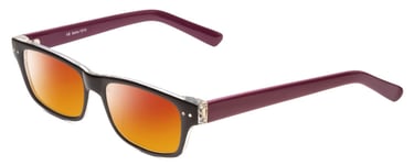 SOHO 1010 Ladies Polarized Sunglasses in Black Crystal Clear/Plum 50mm 4 OPTIONS