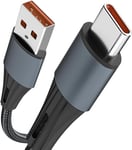 Cable USB C [USB 3.0, 1M], Cable USB Type C 100W, Durables Nylon Tressé Cable Chargeur USB C pour Samsung Galaxy s21/s20/s10/s9/s8, Huawei Xiaomi