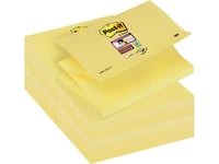 Post-It Karteczki Post-It Super Sticky Z-Notes 76 X 127 Mm R350-12Ss-Cy Żółte (90)