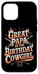 iPhone 12/12 Pro Great Papa Western Birthday Great Papa Birthday Cowgirl Case