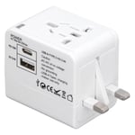 Power Converter Universal Travel Adapter Fast Charging Compact For Laptop