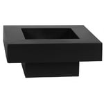 Farmcook - Brasero en acier peint plateau design 60 cm - Noir