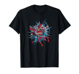 Marvel Comics Falcon Hawkeye Black Widow Spider-Man T-Shirt