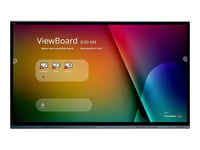 ViewSonic ViewBoard IFP7562 - Classe de diagonale 75" (74.5" visualisable) écran LCD rétro-éclairé par LED - interactive - avec écran tactile (multi-touch) / capacité PC en option (slot-in) - 4K...