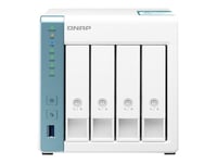 QNAP TS-431K - Serveur NAS - 4 Baies - SATA 6Gb/s - RAM 1 Go - Gigabit Ethernet