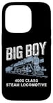 Coque pour iPhone 14 Pro Big Boy 4000 Locomotive à vapeur Locomotive Train Lover Lover