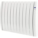 Radiateur électrique à haute inertie thermique - HAVERLAND - RC10TTS - Programmable - Blanc - Rayonnant