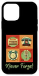 iPhone 12 mini Retro Old School Cassette Old timers Music Case