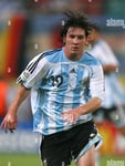 Maillot Argentine Home FIFA World Cup Allemagne 2006 Lionel Messi 19