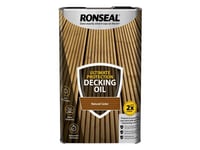 Ronseal Ultimate Protection Decking Oil Natural Cedar 5 litre RSLUDONC5L