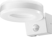 Orno Howlit Led Vegglampe 20W, Hagearmatur Med Bevegelsessensor, 1800Lm, Ip65, 4000K, Hvit