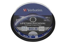 Verbatim M-Disc - BD-R x 10 - 25 GB - lagringsmedier