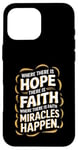 iPhone 16 Pro Max Where there is hope there is faith christian black women Case