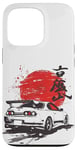 Coque pour iPhone 13 Pro Retro JDM Japan Domestic Market Drift Racing Car Legend