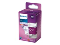 Philips - Led-Spotlight - Form: Mr16 - Gu5.3 - 7 W (Motsvarande 50 W) - Klass F - Varmt Vitt Ljus - 2700 K