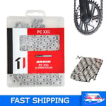 SRAM PC-XX1 11 Speed Chain 118 Links Hollow Pin X-SYNC PowerLock MTB Bike Chain