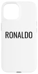 Coque pour iPhone 15 Ronaldo