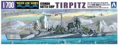 AOSHIMA 04606 1/700th SCALE GERMAN WWII BATTLESHIP TIRPITZ PLASTIC MODEL KIT